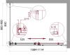 Душевой уголок BelBagno ACQUA ACQUA-AH-1-110/90-C-Cr 110х90 стекло прозрачное профиль хром без поддона