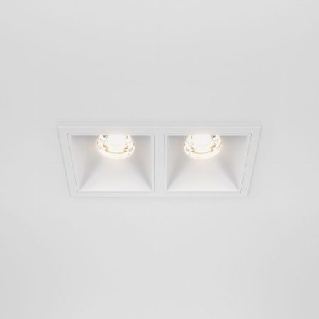 Светильник встраиваемый Maytoni Technical Alfa LED DL043-02-10W3K-D-SQ-W