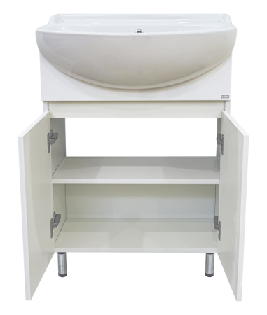 Тумба под раковину Misty Амур Э-Аму01060-021Н 60х30 напольная цвет белый