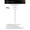 Светильник подвесной Aployt Lakres (Лакрес) APL.070.06.10