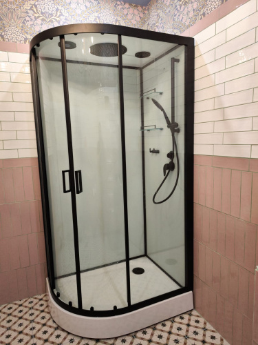 Душевая кабина Frank 214015 120х80 без крыши ориентация правая - фото 4 Душевая кабина Frank 214015 120х80 без крыши ориентация правая - фото 4