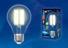 Лампа светодиодная филаментная Uniel LED-A60 LED-A70-15W/4000K/E27/CL PLS02WH картон