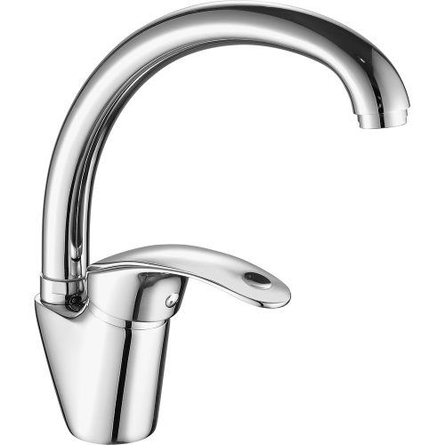 Смеситель для кухни Fashun A4121 на мойку хром - фото 2