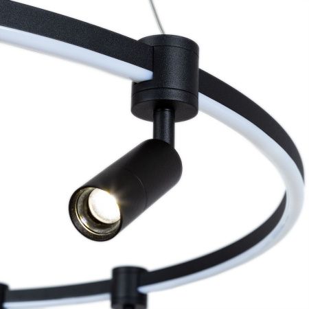 Люстра подвесная Arte Lamp Ring (Ринг) A2186SP-1BK