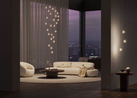 Люстра подвесная Maytoni Sapphire Modern MOD293PL-L18BS3K