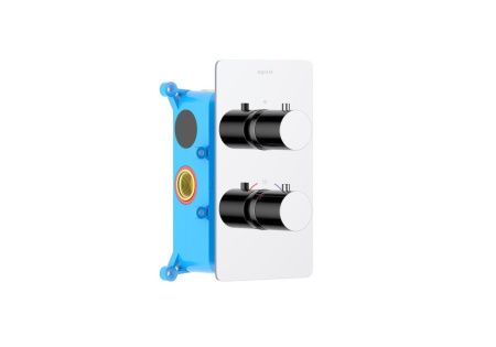 Смеситель для душа Aquatek ЕВРОПА AQ1391CR встраиваемый в стену хром с термостатом