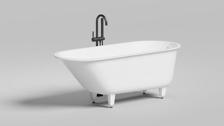 Ванна из искусственного камня Salini ORNELLA 102326MF 160х70 встраиваемая прямоугольная