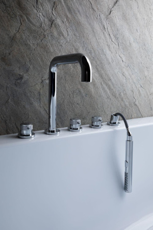 Смеситель Allen Brau Priority 5.31007-00 на борт ванны хром