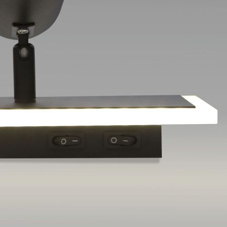 Спот Eurosvet Binar (Бинар) 20127/1 LED черный