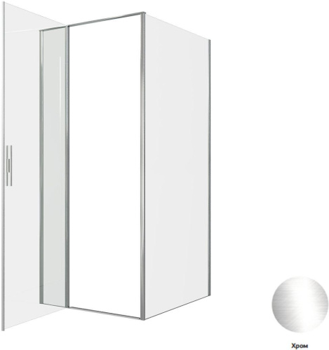 Душевой уголок Allen Brau Priority 3.31025.00 + 3.31046.00 90х100 стекло прозрачное профиль хром глянцевый без поддона - фото 4 Душевой уголок Allen Brau Priority 3.31025.00 + 3.31046.00 90х100 стекло прозрачное профиль хром глянцевый без поддона - фото 4