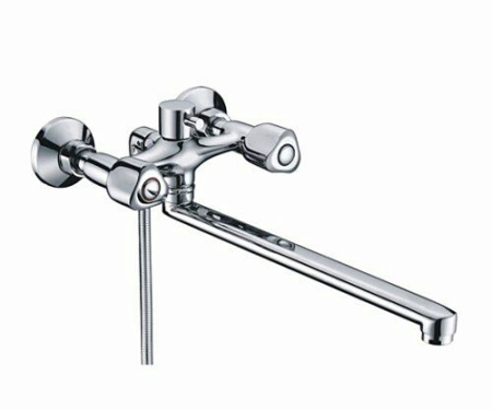 Смеситель для ванны WasserKRAFT Amper 2900 2902L настенный хром