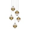 Светильник потолочный Delight Collection MD24022079-5A black/amber