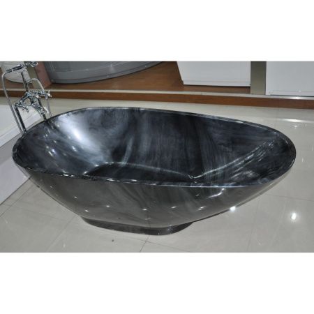 Ванна акриловая Frank 12512 180х85 отдельностоящая овальная без каркаса