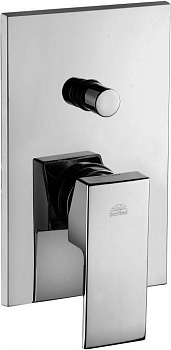 Смеситель для ванны с душем Paffoni Elle EL015CR/M встраиваемый в стену хром без термостата