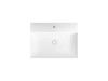 Раковина из сантехнического фаянса Hatria BAHIA_13 BH0500465011TS0 50х50 подвесная цвет белый