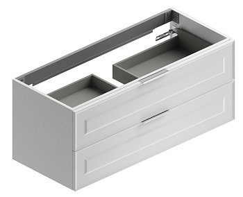 Тумба под раковину Berloni Bagno SUVBS2C120C/100/SHA CL 121х52х52 подвесная цвет белый