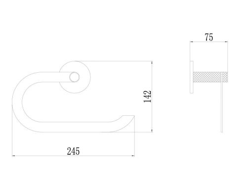 Полотенцедержатель Savol S-002163C - фото 2