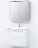 Тумба с раковиной De Aqua Лонг 00167099 90х40 подвесная цвет белый