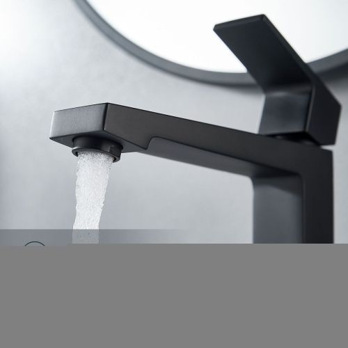 Смеситель для раковины Splenka S01 S01.15.06 на столешницу черный - фото 5