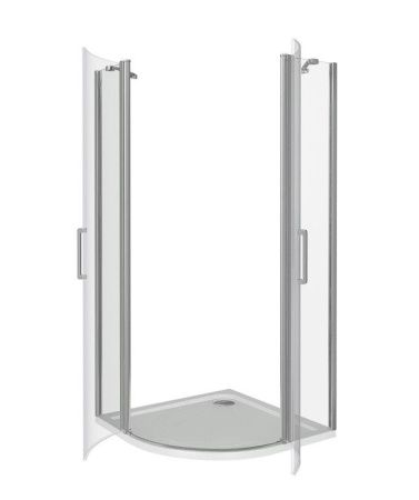 Душевой уголок Good Door PANDORA ПД00077 80х80 стекло прозрачное профиль хром без поддона