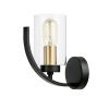 Бра Lumina Deco Monterey (Монтереы) LDW 1141-1 BK+MD