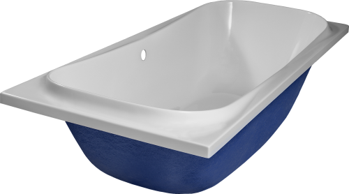 Ванна акриловая C-Bath CBQ013001 180х80 пристенная прямоугольная - фото 4 Ванна акриловая C-Bath CBQ013001 180х80 пристенная прямоугольная - фото 4