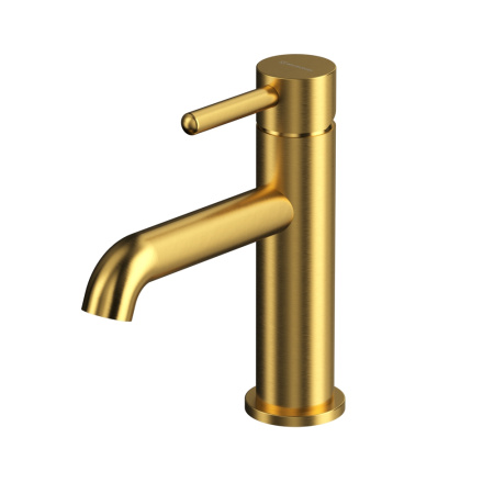 Смеситель для раковины Whitecross Y brushed gold Y1210GLB на раковину золото брашированное