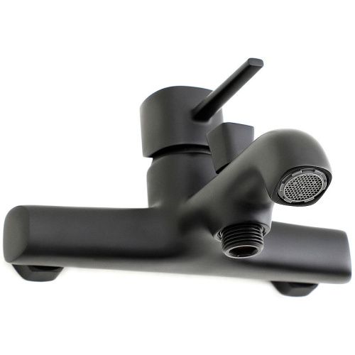 Душевая стойка Orange Karl M05-932b настенная цвет черный - фото 4