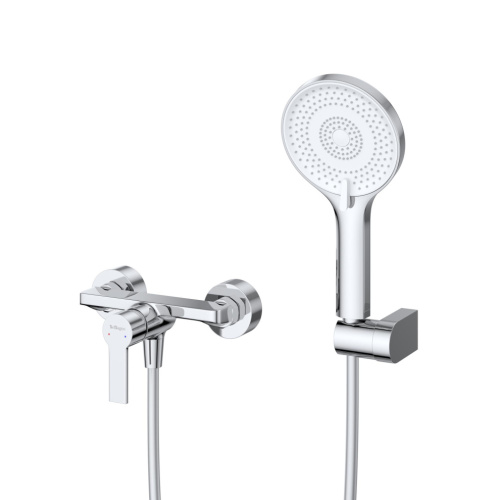 Комплект смесителей BelBagno AURORA AURORA-ESDM/LVM-CRM настенный хром - фото 3