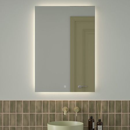 Зеркало с подсветкой Defesto GLOW DF 2509S 70х100 подвесное