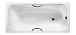 Ванна чугунная Wotte Start Start 1700x700UR 170х70 пристенная прямоугольная без ножек без ручек