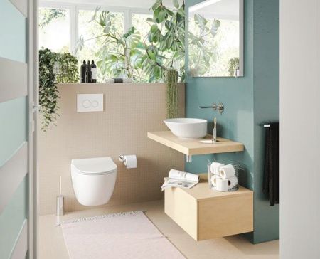 Столешница Vitra Stand 66659 120х50 подвесная цвет коричневый