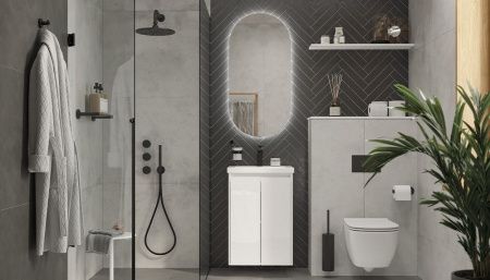 Тумба под раковину Velvex KLAUFS tpKLA.50.2D-616.216 50х40 подвесная цвет белый