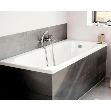 Ванна акриловая Aquanika Round A1015075024 150х75 пристенная прямоугольная