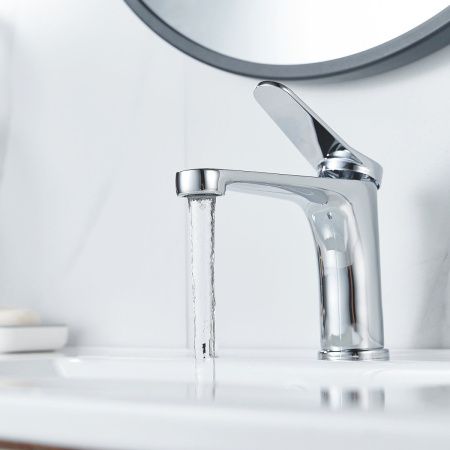 Смеситель Shevanik S6201 на раковину хром