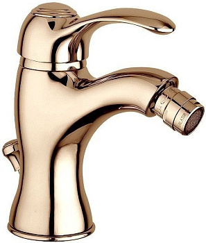 Смеситель Paffoni Flavia FA135BR на биде бронза Смеситель Paffoni Flavia FA135BR на биде бронза