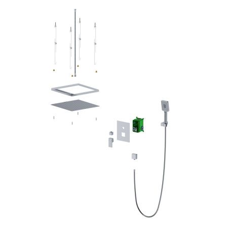 Душевая система Timo Selene SX-2029/00SM встраиваемая в стену цвет хром