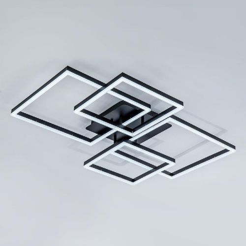 Люстра потолочная LED4U L11060-4 BK - фото 5