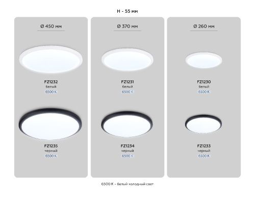 Светильник потолочный Ambrella Light ORBITAL (ОРБИТАЛ) FZ1234 - фото 5