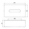 Бокс для салфеток Emco Loft 0557 134 00