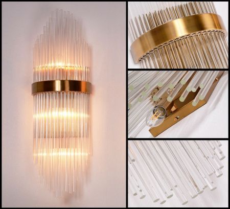 Светильник настенный Delight Collection Wall lamp (Валл ламп) BRWL7024 gold