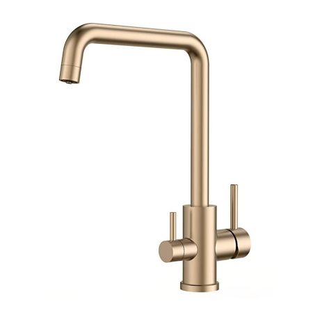 Смеситель для кухни Voda Kitchen FW519G на мойку золото