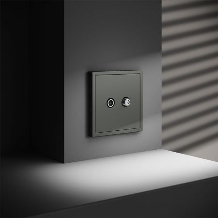 Розетка телевизионная VOLTUM S70 VLS060406