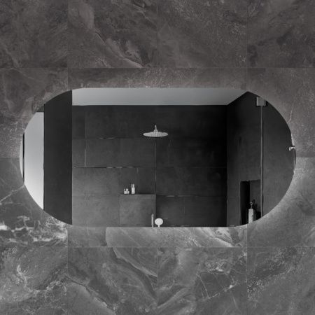 Зеркало с подсветкой Cezares VAGUE CZR-SPC-VAGUE-1400-700-MOV 140х70 подвесное