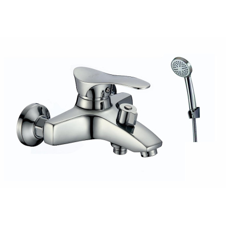 Смеситель для ванны D-Lin D130405-8 настенный хром