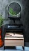 Тумба Armadi Art Loft 894-080-L 80х50 подвесная цвет коричневый