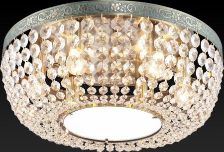 Светильник потолочный Toplight Virginia Brass (Виргиниа Брасс) TL7240X-06AB
