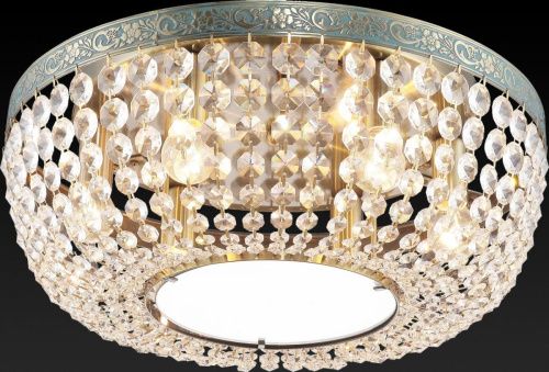 Светильник потолочный Toplight Virginia Brass (Виргиниа Брасс) TL7240X-06AB - фото 2