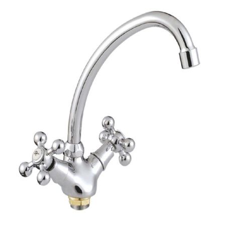Смеситель для кухни Cron CN4119-2 на мойку хром