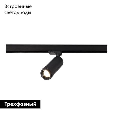 Трековый трехфазный светильник ST Luce Zoom (Зоом) ST691.436.20